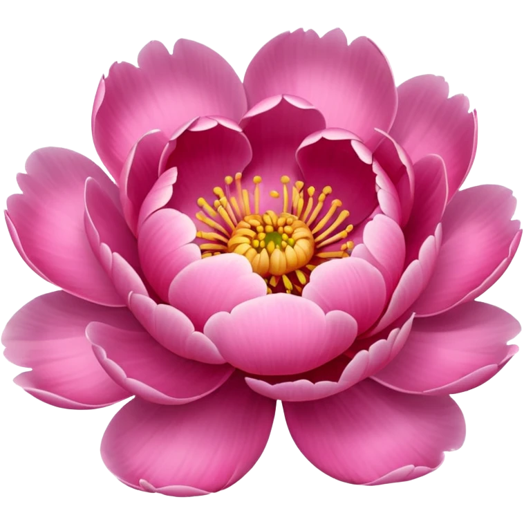 Pink peony emoji emoji
