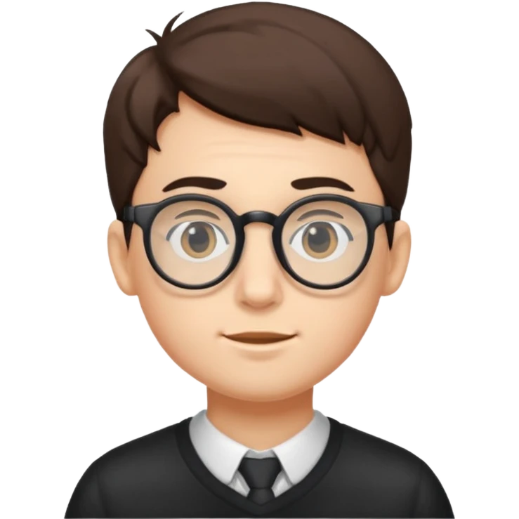 boy wearing spectacles emoji