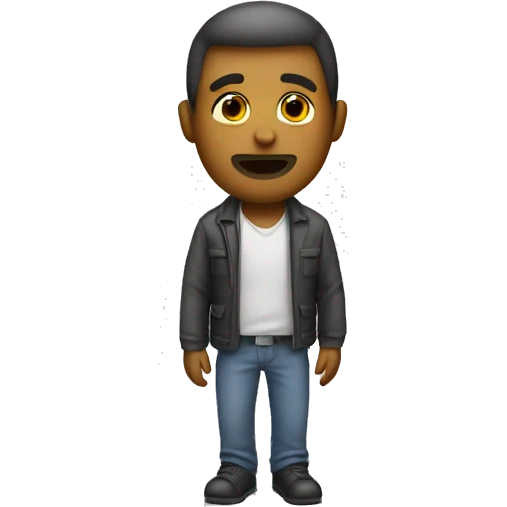 Man wanting to go to the bathroom emoji