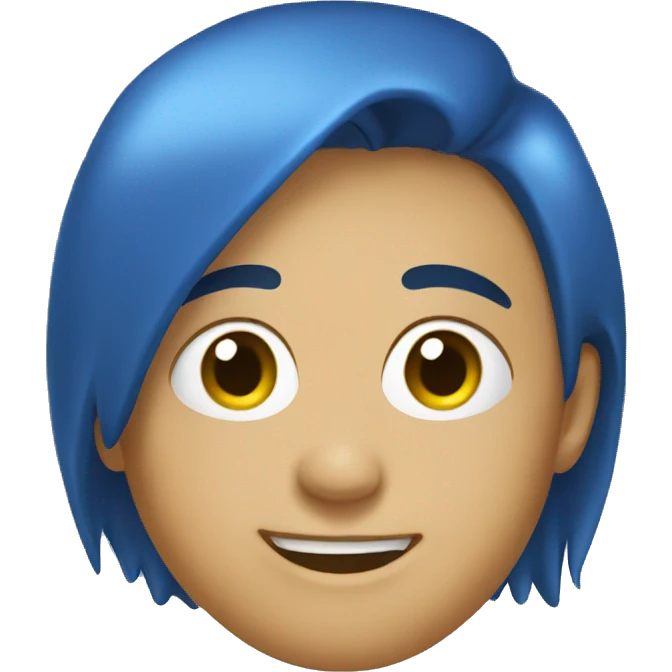blue emoji