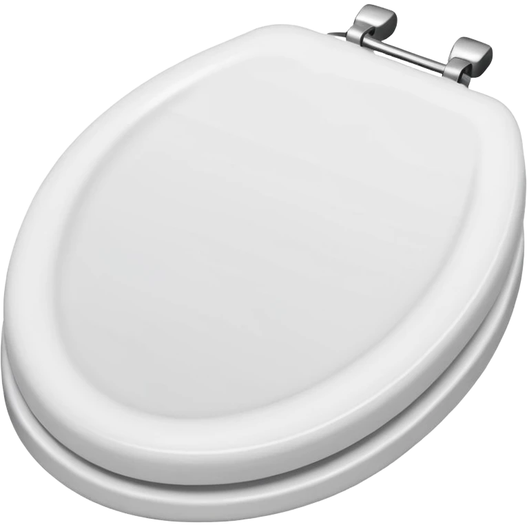 Toilet seat cover emoji