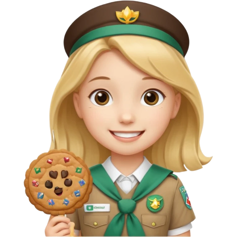scout girl little emoji