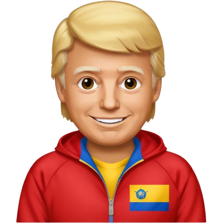 DONALD TRUMP CON EL CHANDAL DE MADURO emoji