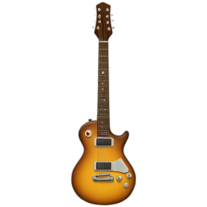 Guitare électrique emoji