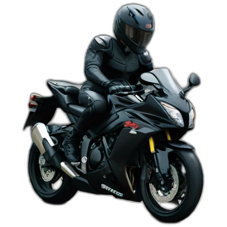 black suzuki gsx 8s emoji