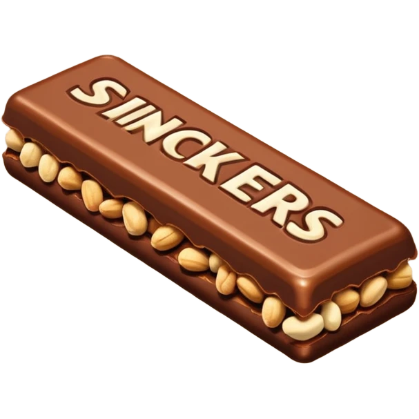 Snickers bar emoji