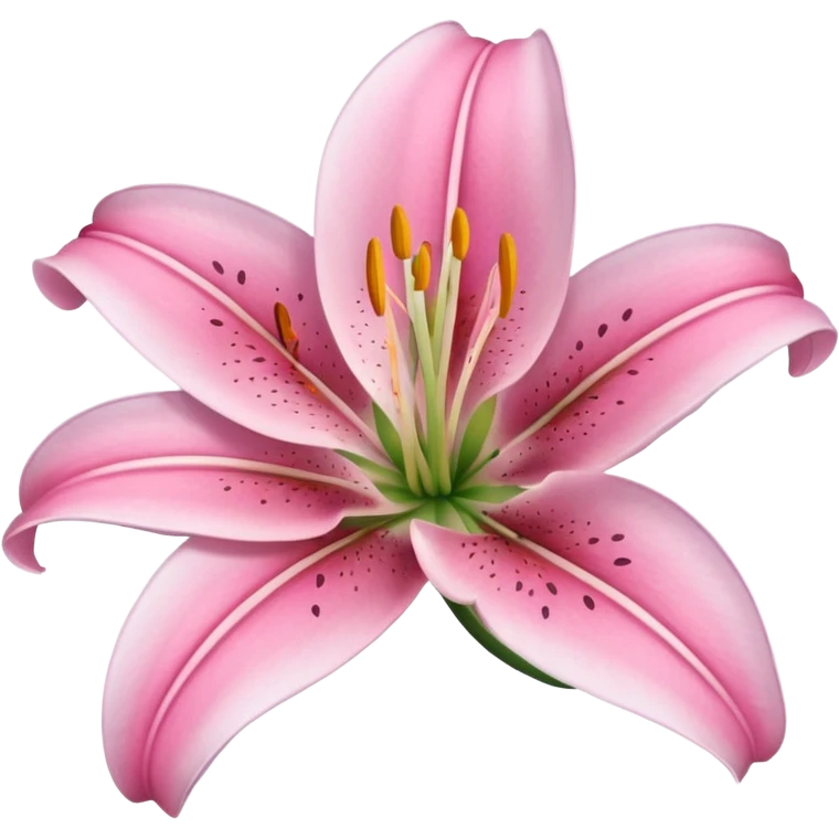 lily flower pink emoji