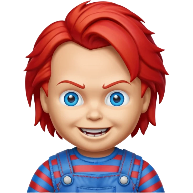 Un emojin de chuky emoji