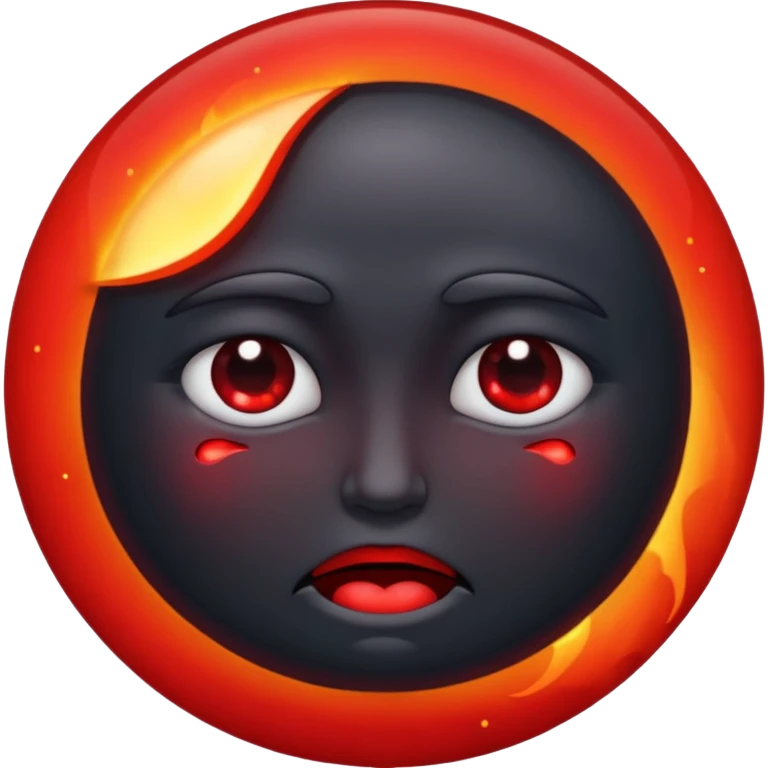 crying eclipse emoji