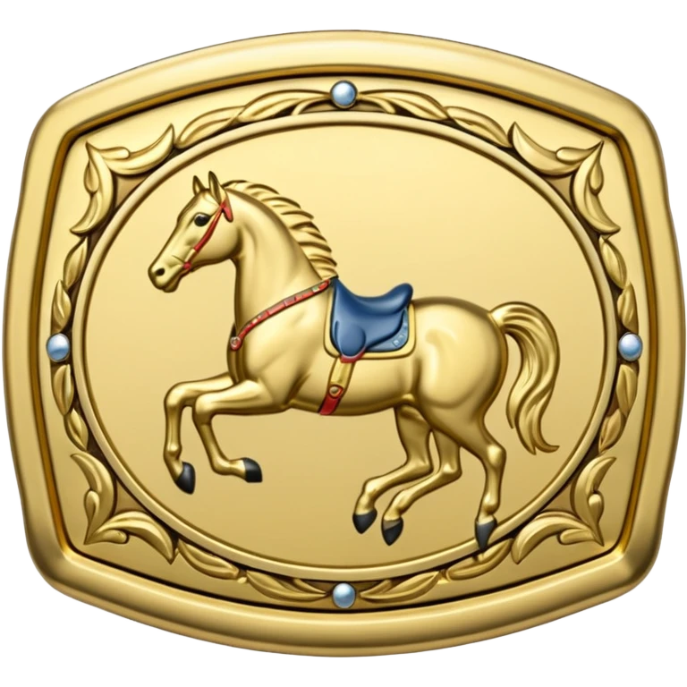 A western belt buckle emoji