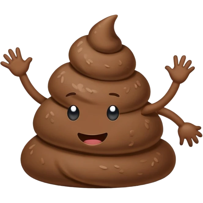 Caca qui dance  emoji