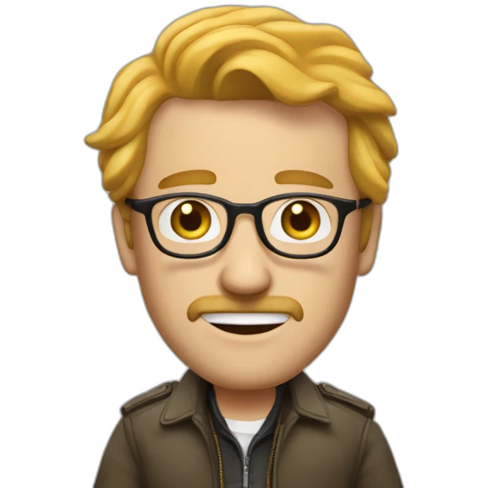 Bob Lennon qui sefrotte le front emoji