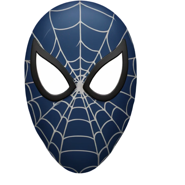 Spiderman mask emoji