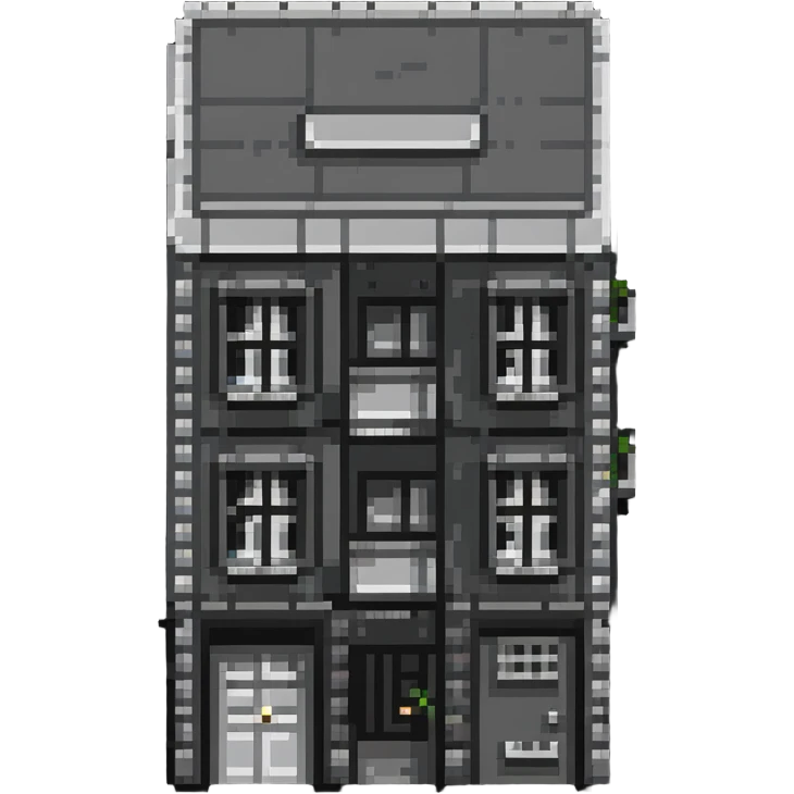 small apartment building symbolizing lodging emoji