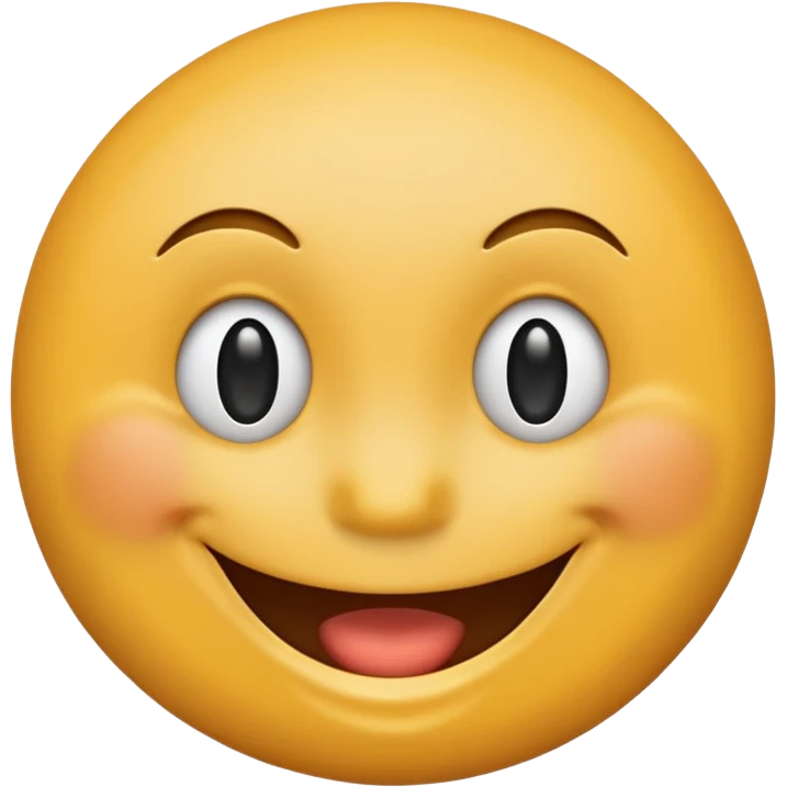 Smiley face mixed 🤗+😬 emoji