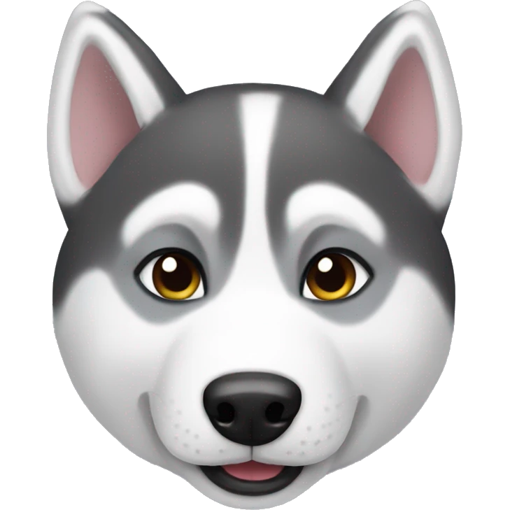 Husky in Love emoji