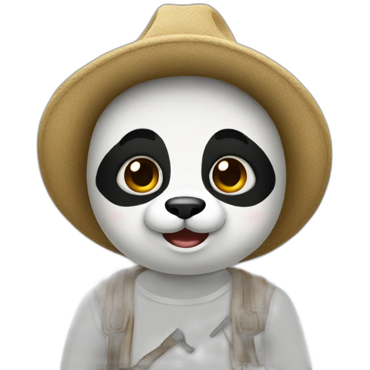 A mexican panda gang emoji