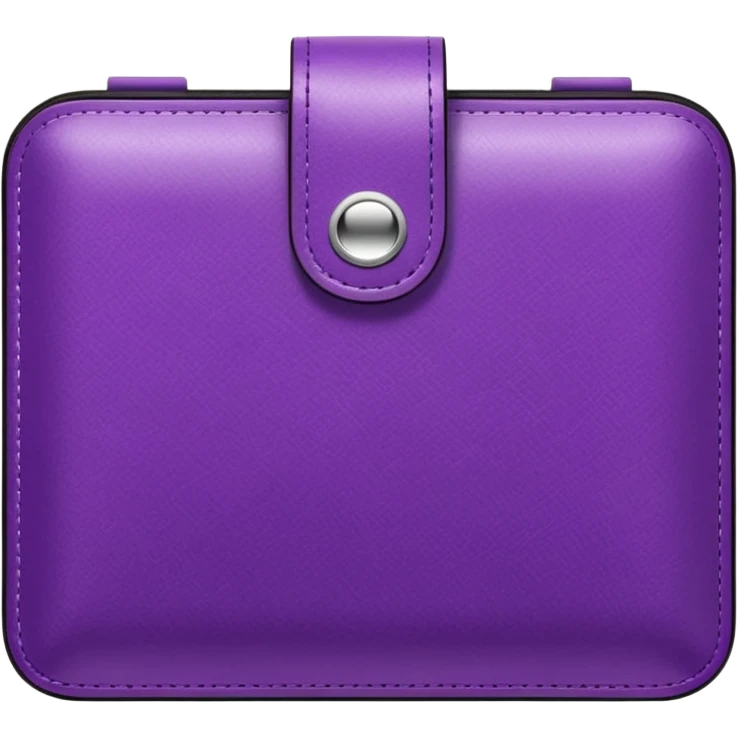 glitter purple wallet emoji