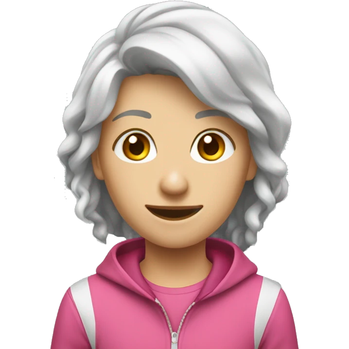 Девушка на спорте emoji