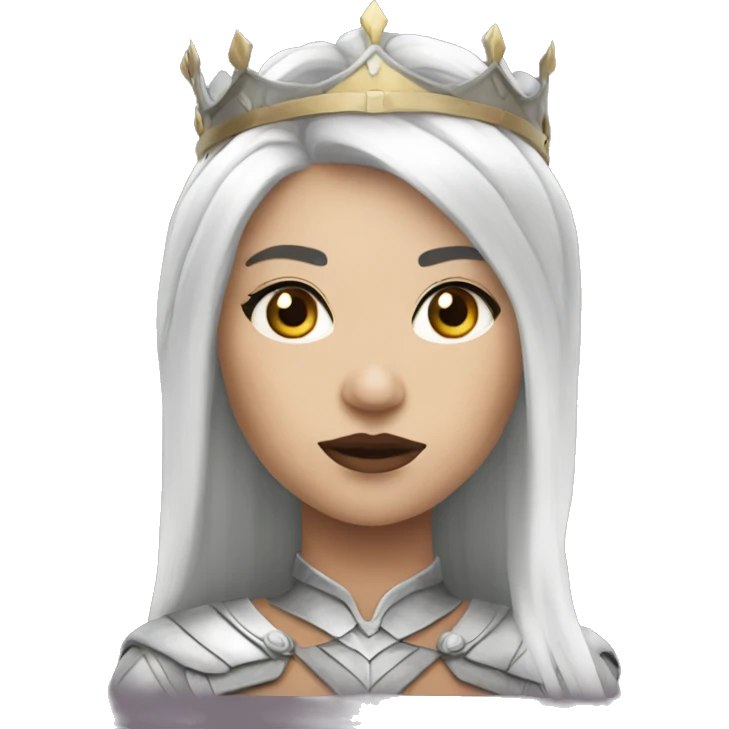 Queen Valkyrie white skin emoji