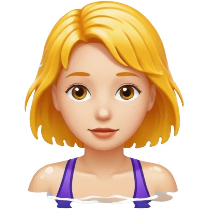 Swimming lady emoji