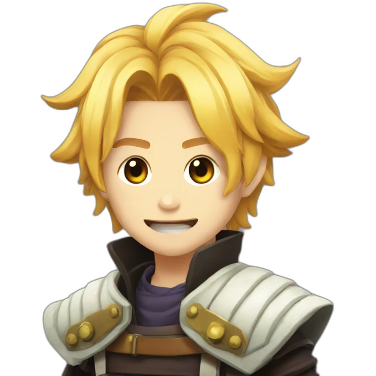 Zenitsu Demon slayer emoji