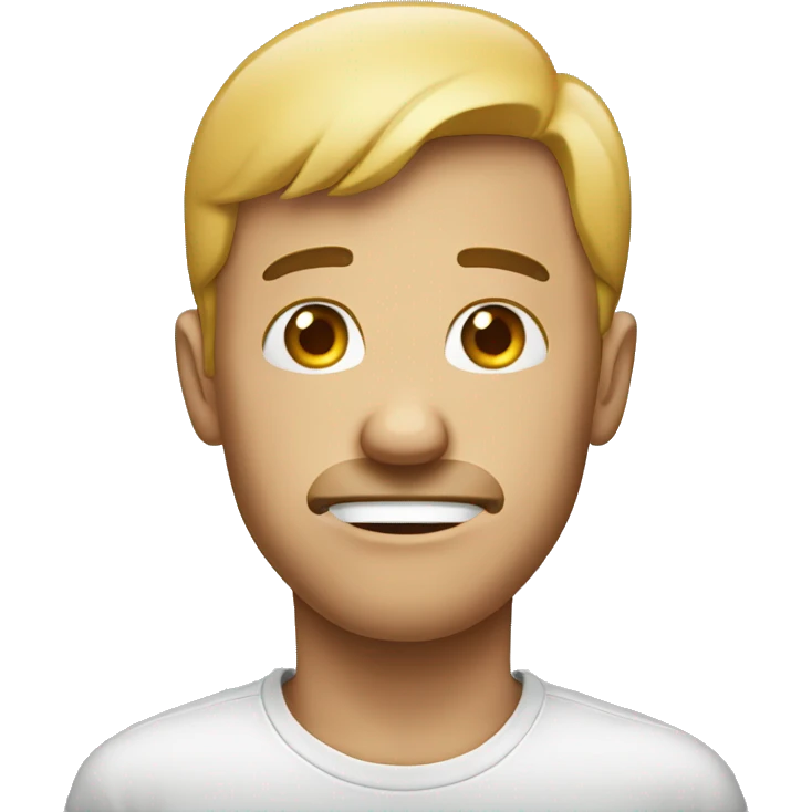 Face emoji with jaw drop emoji