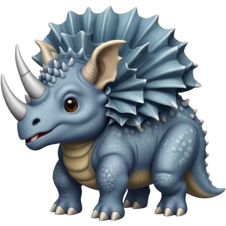 Triceratops emoji