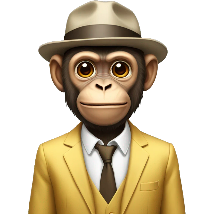 Billionaire Monkey emoji