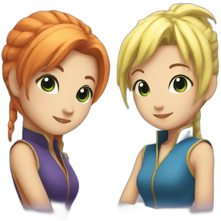 Leffy et nami emoji