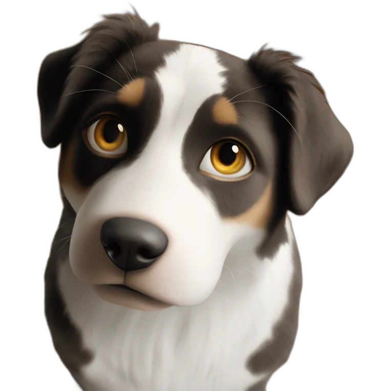 cute cat with brown eyes emoji