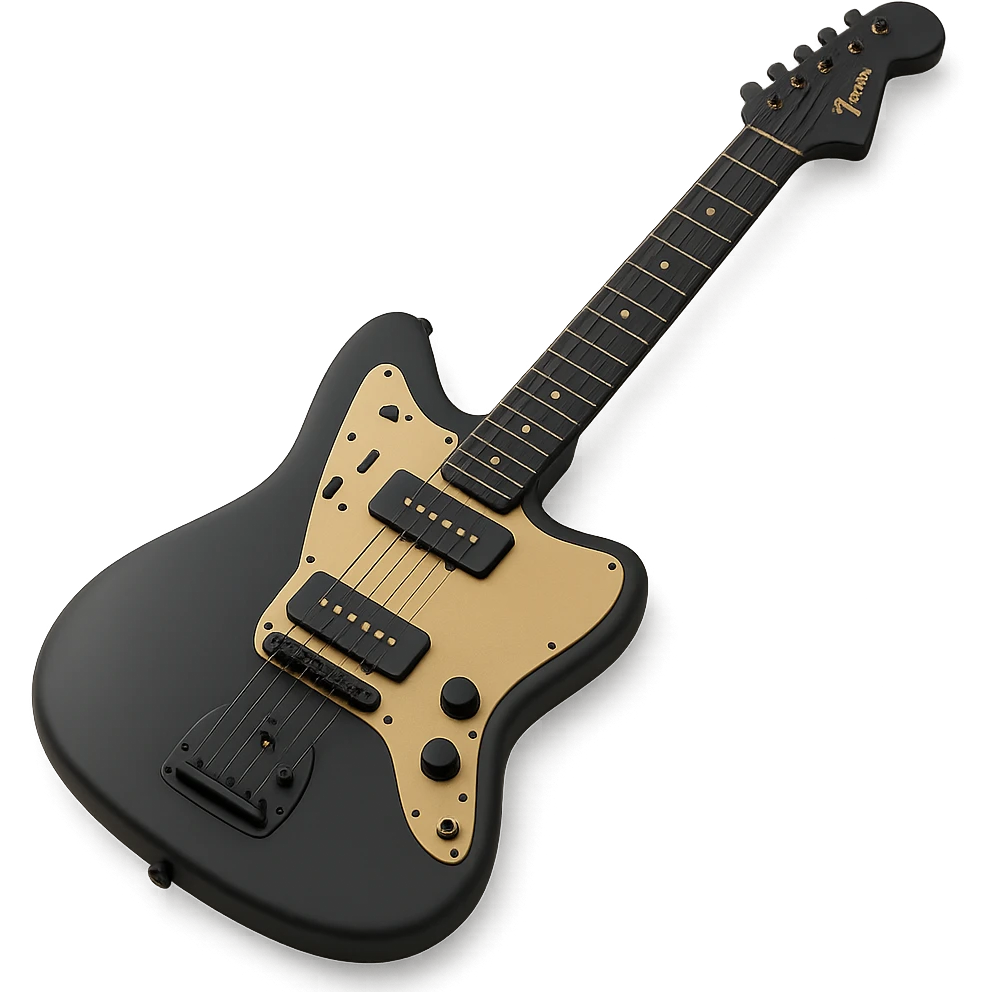 Fender Jazzmaster guitar emoji