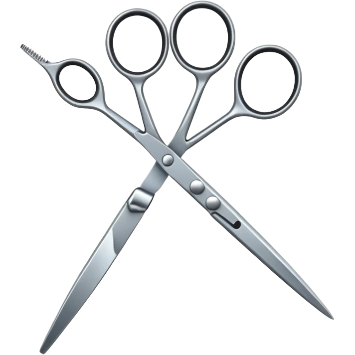 hairdressers scissors emoji
