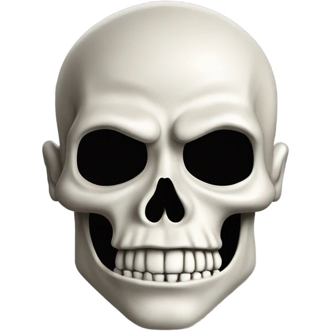 sigma face skull emoji