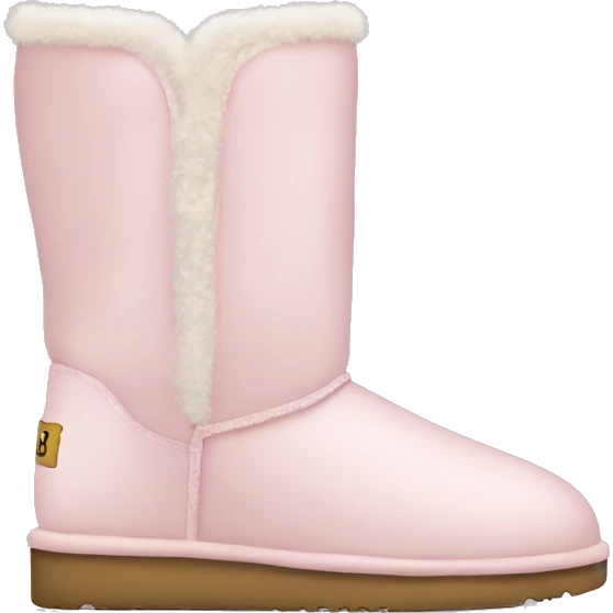light pink uggs emoji
