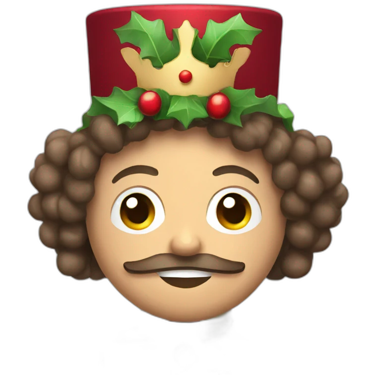 christmas nutcracker emoji