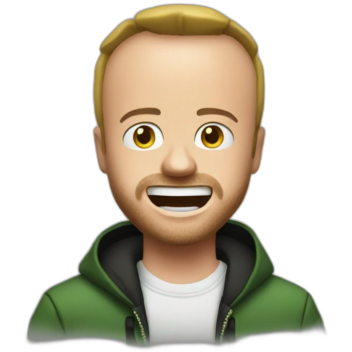 Jesse Pinkman Excited emoji