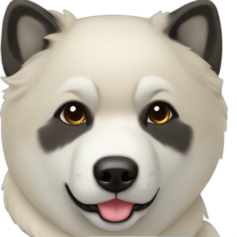 Black american akitA emoji