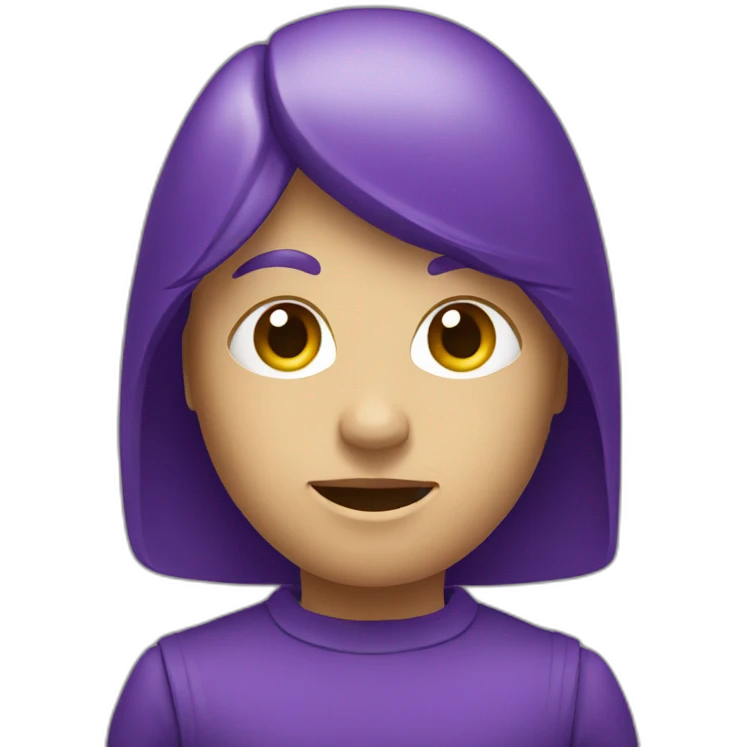 purple forward sign emoji