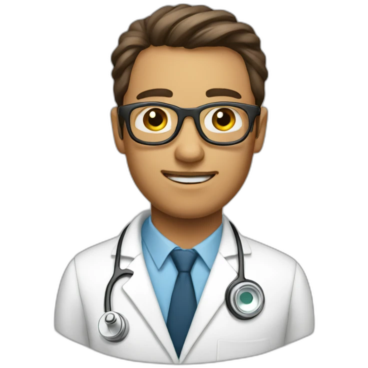 A unprofessional optometrist emoji