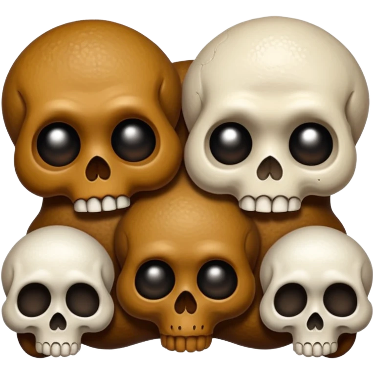 ((poop emoji))with  3 skulls emoji