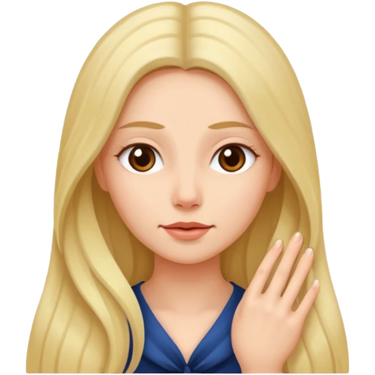 naked lady touching vagina emoji