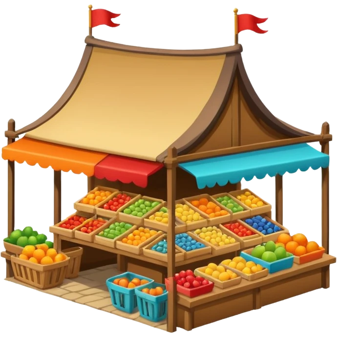 A Market Place(No background) emoji