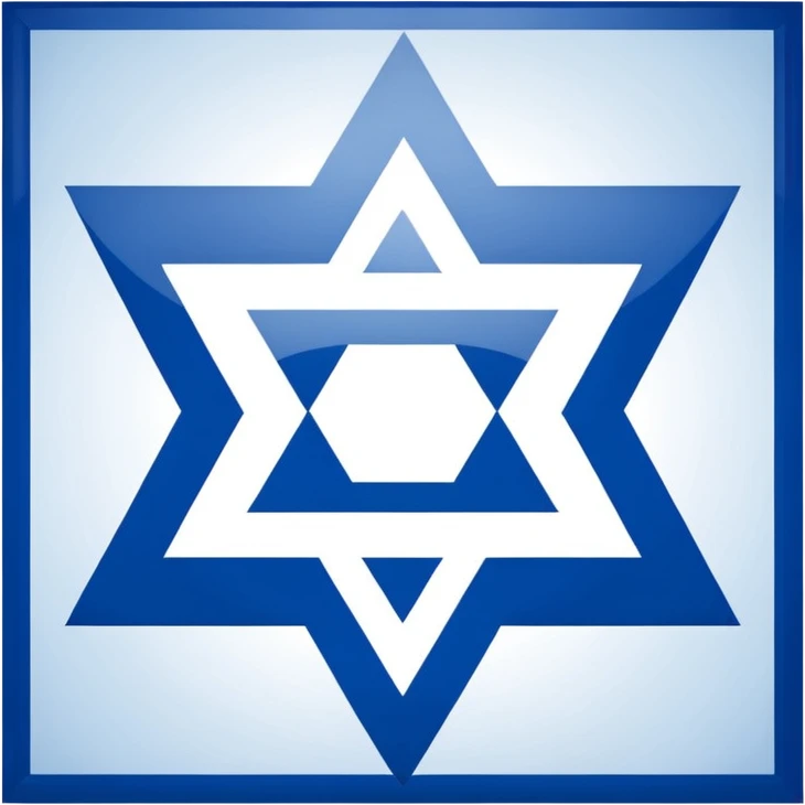 israel flag flat emoji