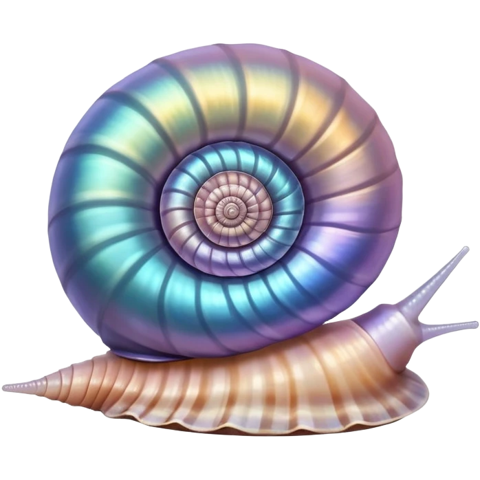 Cute Sea Snail emoji