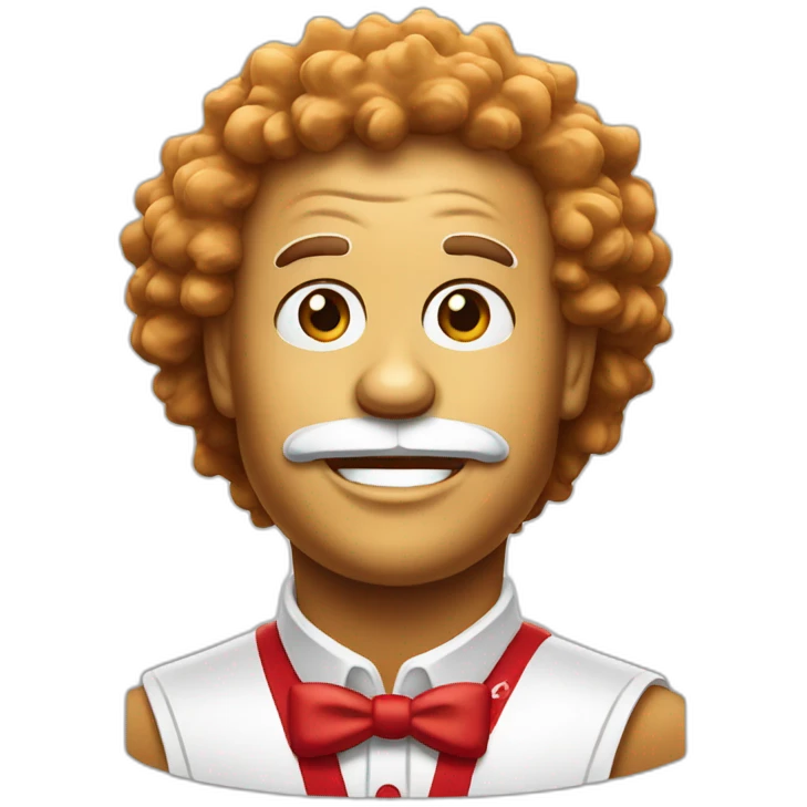 Kfc mascot logo emoji