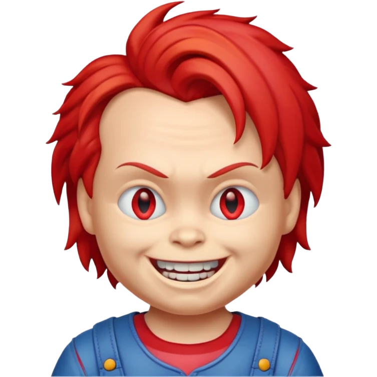 Un emojin de chuky emoji