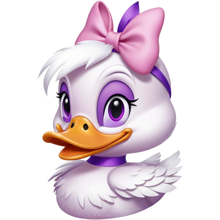 classic Daisy Duck from Disney emoji