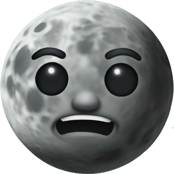 Moon emoji
