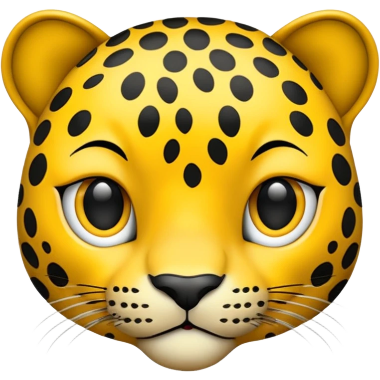 a leapord cheetah print emoji emoji
